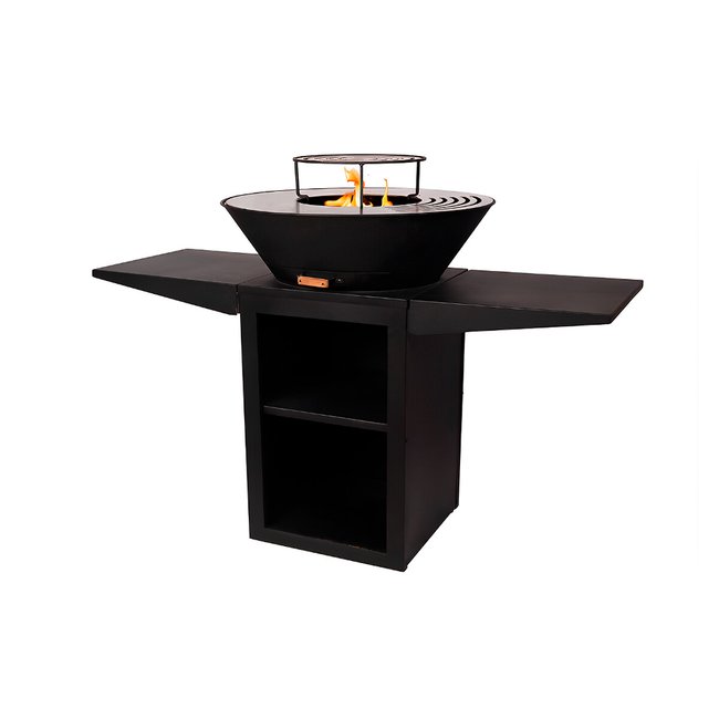 Braseiro / Churrasqueira EFP57B, CHAMA VERMELHA preto <span itemprop=