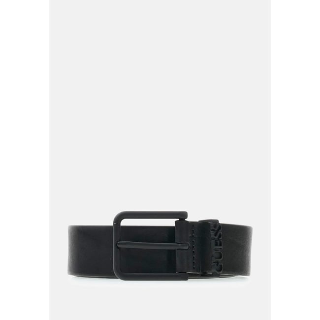 Ceinture En Cuir Véritable noir <span itemprop=