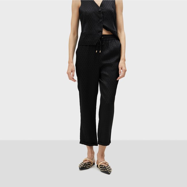 Pantalon chinos avec cordon de serrage - LOLA CASADEMUNT