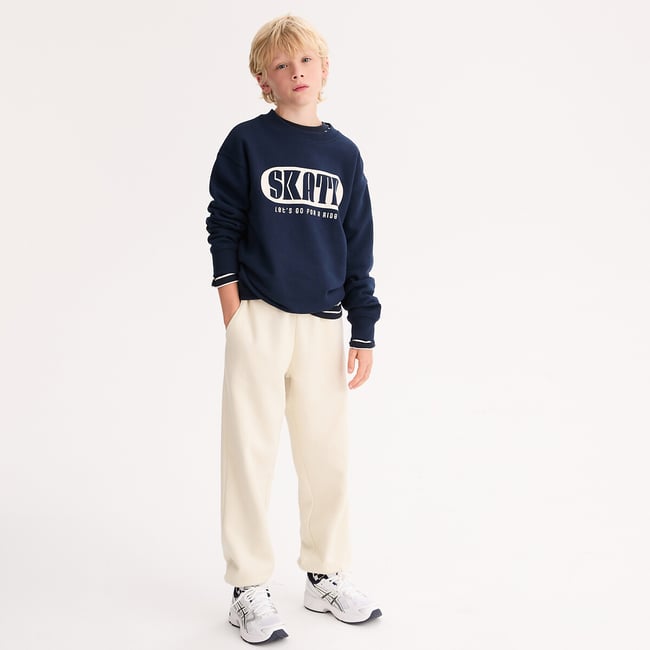 Jogging oversize en molleton - LA REDOUTE COLLECTIONS