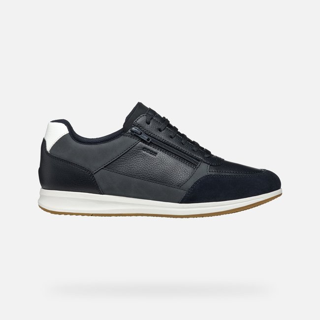 Baskets  U AVERY bleu marine <span itemprop=