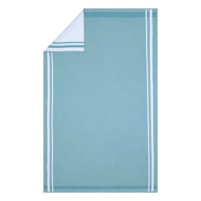 Serviette de bain 375 g/m², Duetto, Made in France - LE JACQUARD FRANCAIS