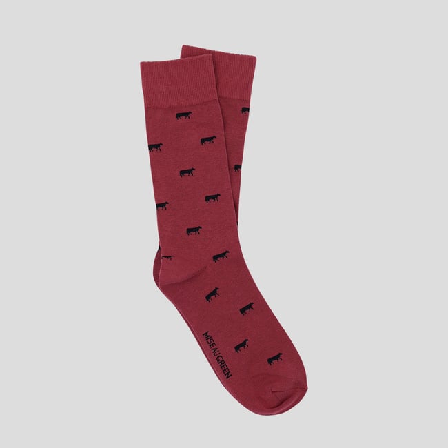Chaussettes Billie vieux rose <span itemprop=