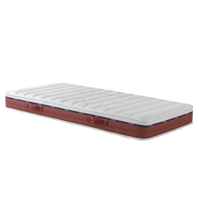 Matelas relaxation 100% latex Crépuscule 600 Couleur blanc <span itemprop=