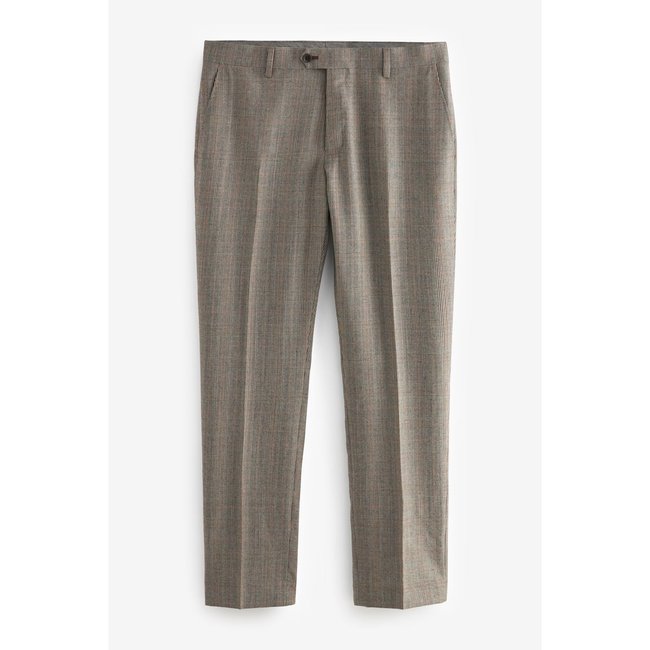 Pantalon de costume slim taupe <span itemprop=