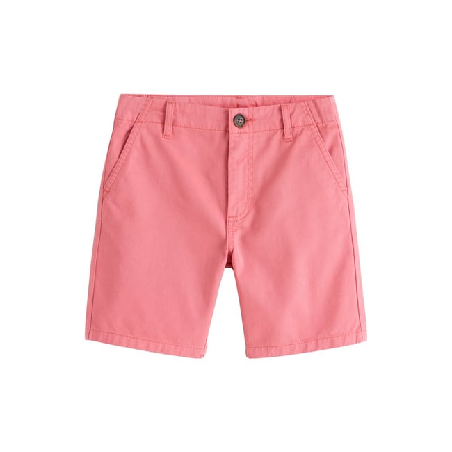 Short chino délavé rose blush <span itemprop=