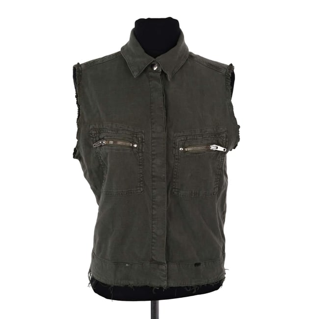Veste - Très Bon État kaki <span itemprop=