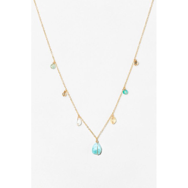 Collier Damas - Blue Lagoon - YAY PARIS