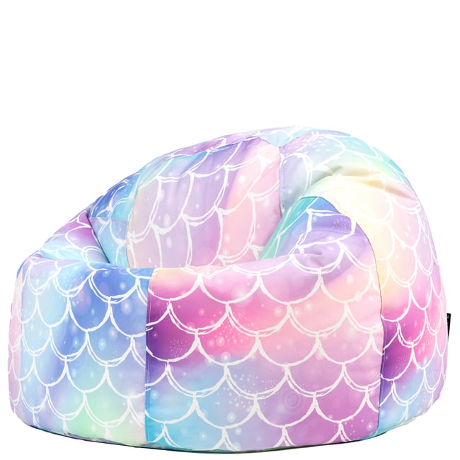 Pouf classique large enfant intérieur extérieur à imprimé ludique Oeko-Tex® - KINGSTON - ICON