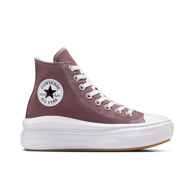 Baskets CHUCK TAYLOR ALL STAR MOVE PLATFORM marron randonnée/blanc/noir <span itemprop=