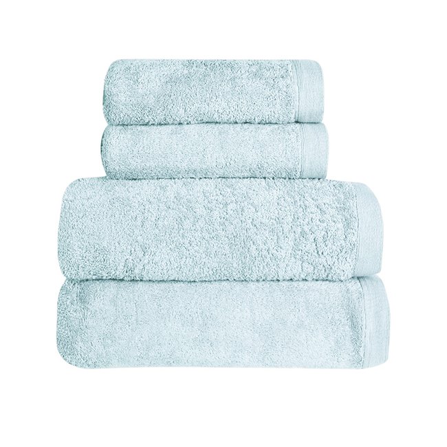Ensemble de bain 4 pièces (2 draps de bain + 2 serviettes de toilette) 500 gr/m² STUDIO - SENSEI MAISON