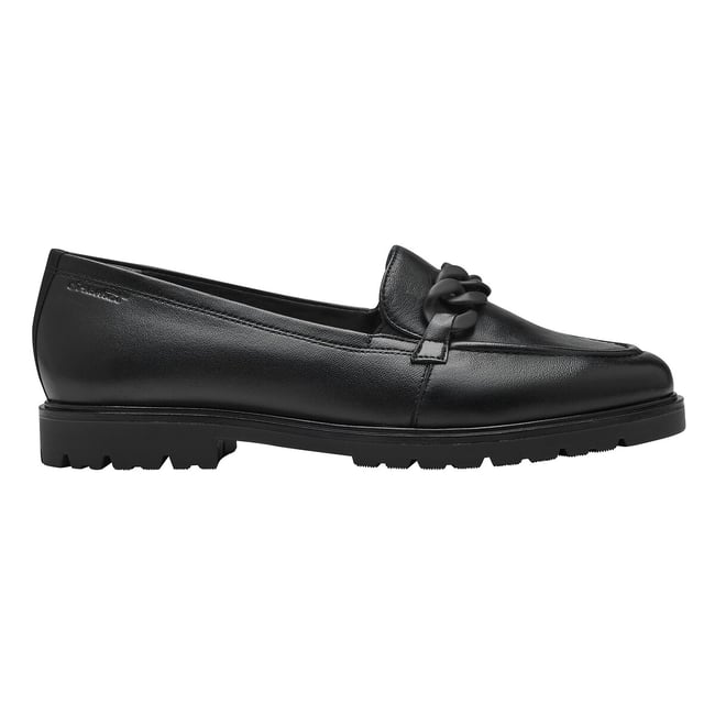 Loafers in leer <span itemprop=