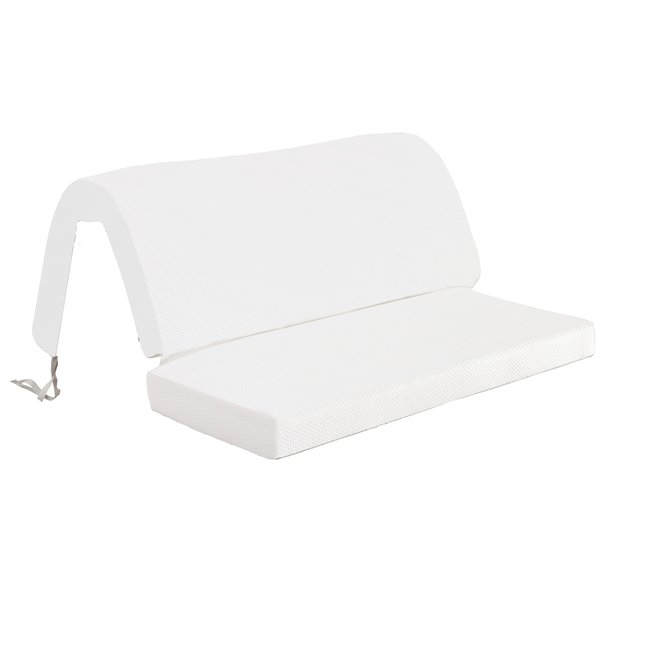 Matelas mousse pour BZ 12cm - TERENCE Couleur blanc <span itemprop=