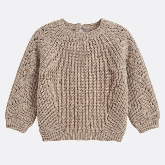 Pull col rond en grosse maille - LA REDOUTE COLLECTIONS