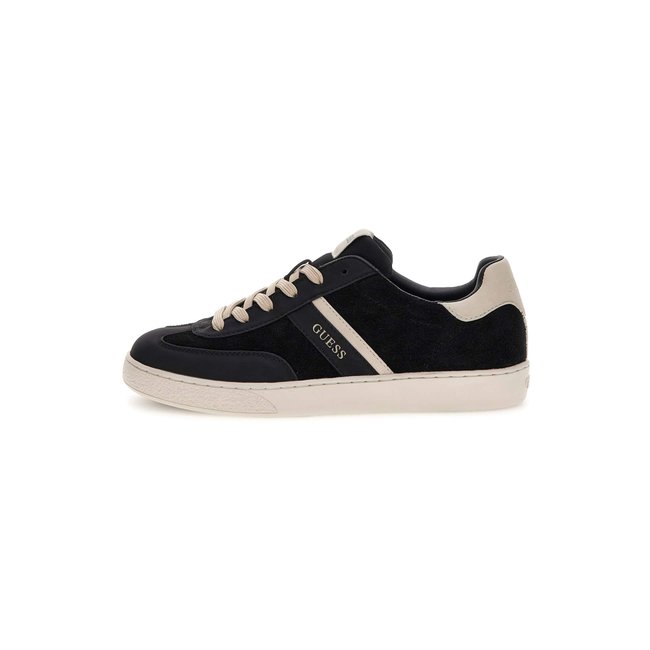 Sneakers Nola Cuir Mélangé noir <span itemprop=