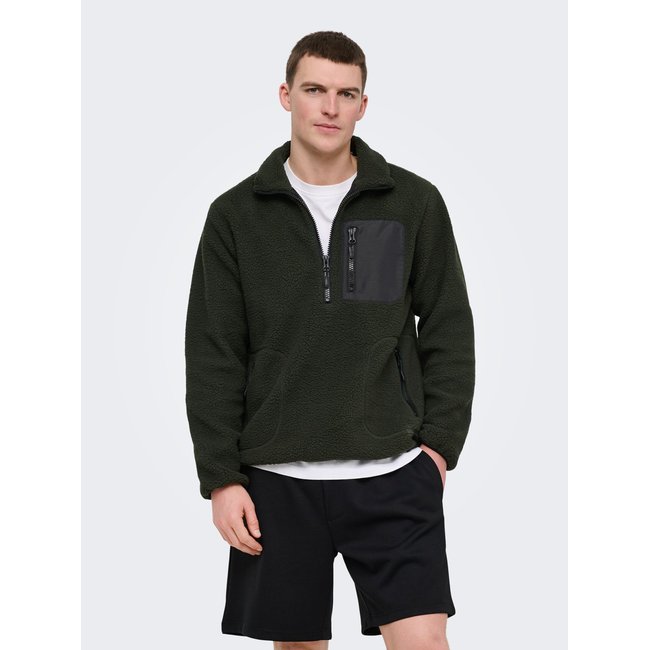 Veste En Polaire rosin <span itemprop=