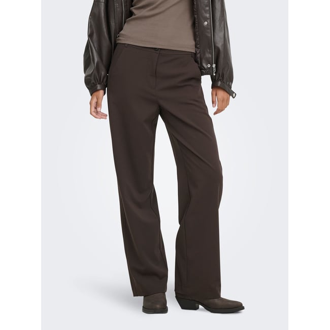Pantalon De Tailleur violette - chocolate plum 1 <span itemprop=