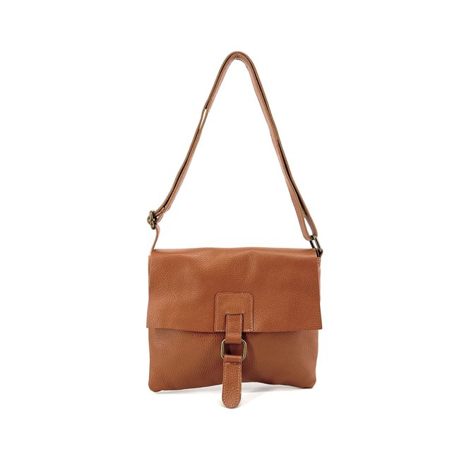 Sac bandoulière en cuir bicolore PETITE COQUETTE - OH MY BAG