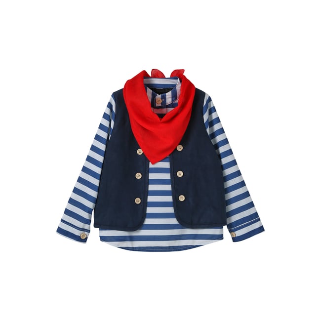 Déguisement pirate marron <span itemprop=