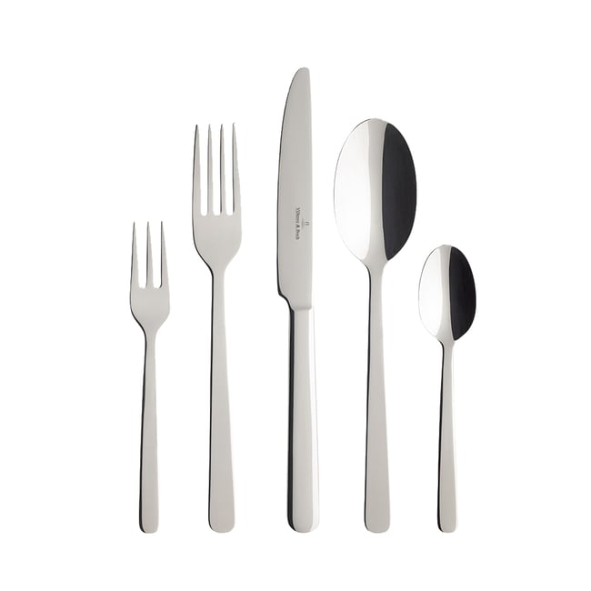 Ménagère 30Pcs. LOUIS Couleur argent/platine <span itemprop=