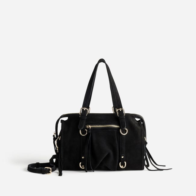 Sac À Main en cuir NURI noir <span itemprop=