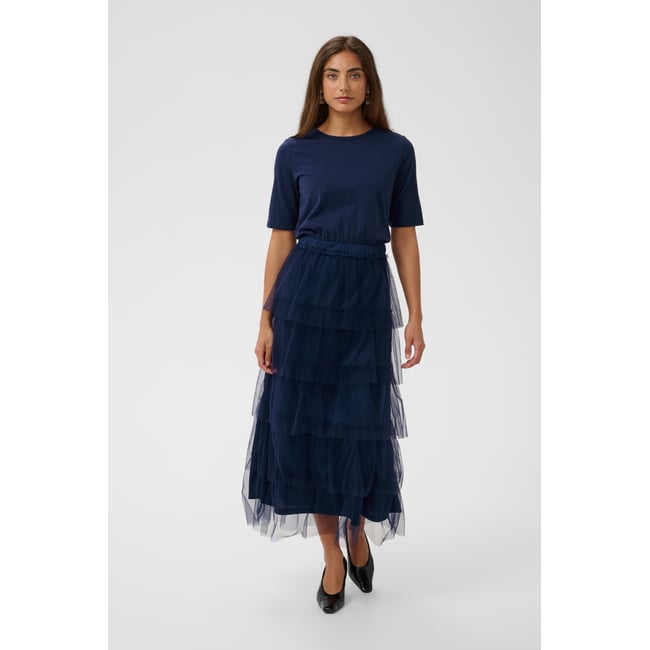 Robe bleu salute <span itemprop=