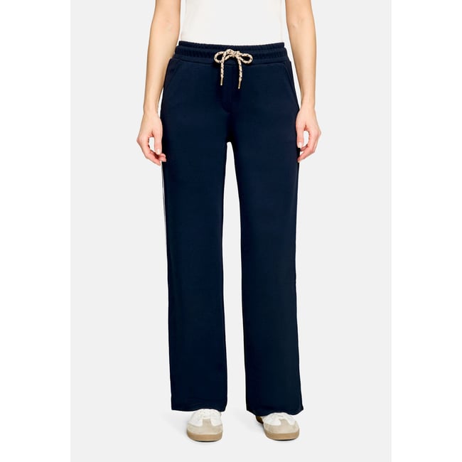 Pantalon à enfiler à poches extérieures dark sky <span itemprop=