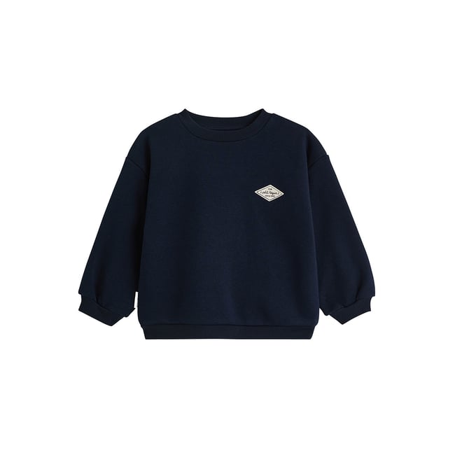Sweat en molleton Jules bleu <span itemprop=