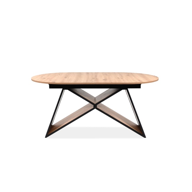 Table à manger extensible TILIA Couleur bois clair <span itemprop=