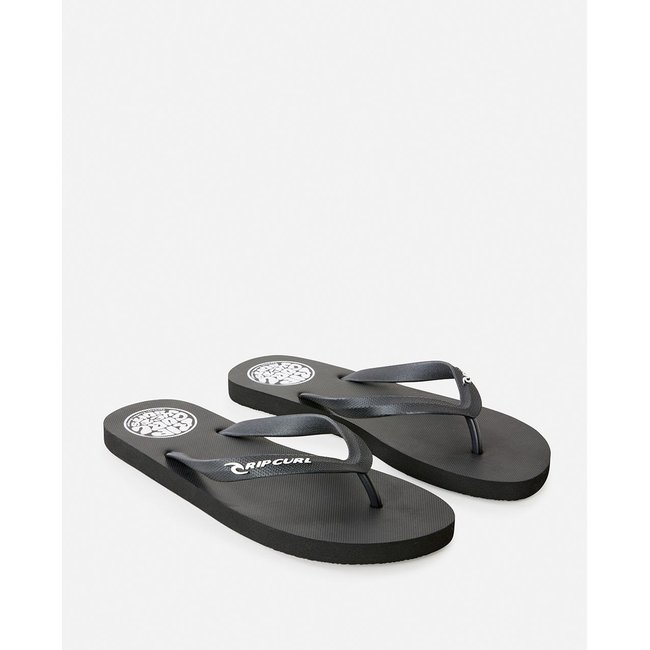 Tongs ICONS OF SURF BLOOM black/white <span itemprop=
