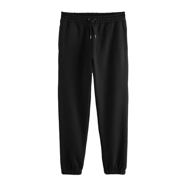 Pantalon de jogging brossé sur l’envers noir <span itemprop=