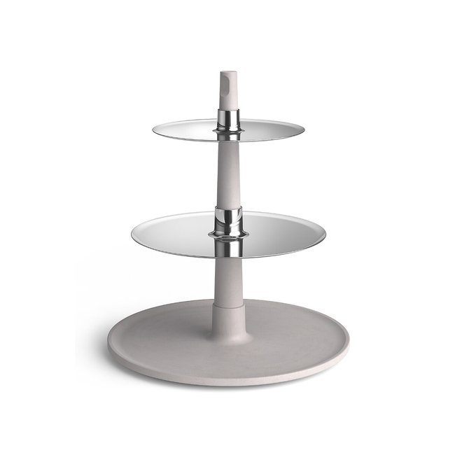 Suporte para bolos com 3 níveis Patore, ZACK inox <span itemprop=