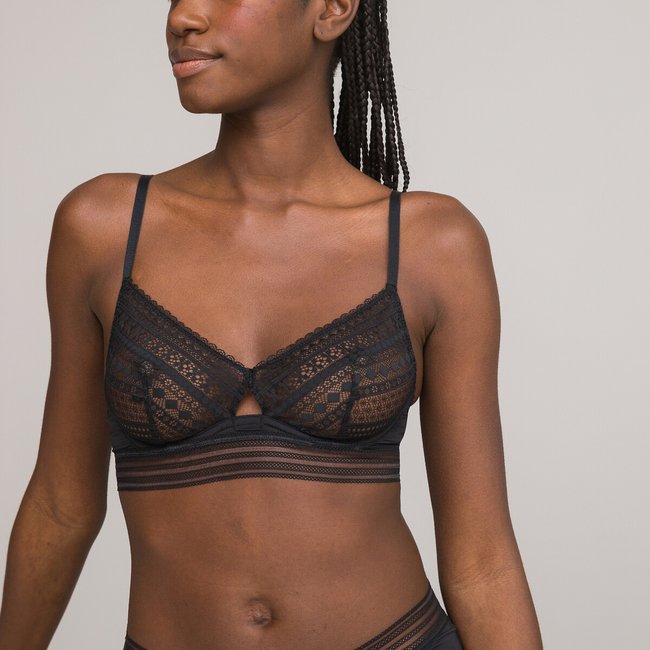 Soutien decotado, em renda - LA REDOUTE COLLECTIONS