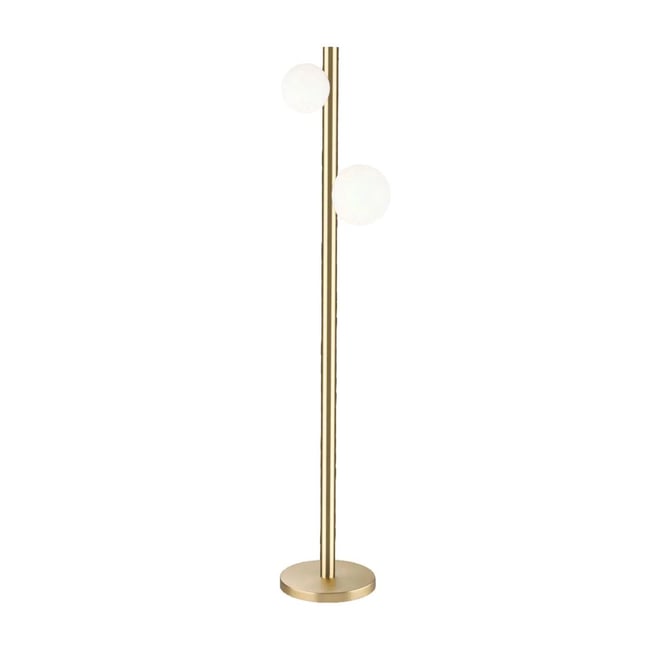 Lampadaire ANTARES 2 Couleur laiton <span itemprop=