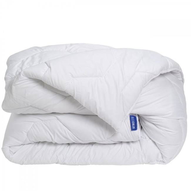 Couette hôtel très chaude et gonflante 500g/m2 Couleur blanc <span itemprop=