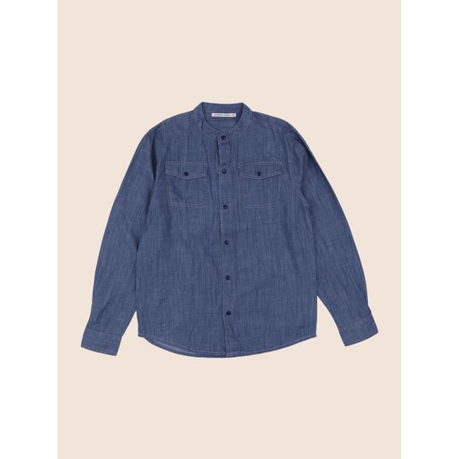 Chemise - Très bon état bleu <span itemprop=