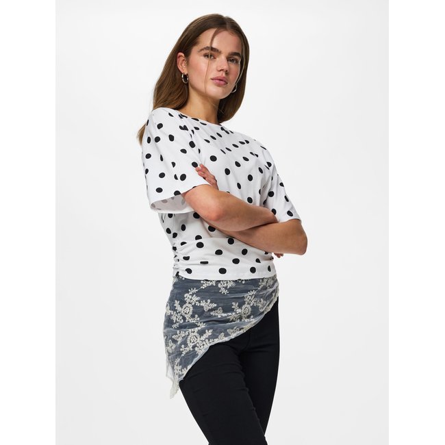 Écharpe blanc - bright white1 <span itemprop=