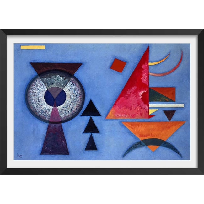 Poster Soft Hard par Wassily Kandinsky - HEXOA
