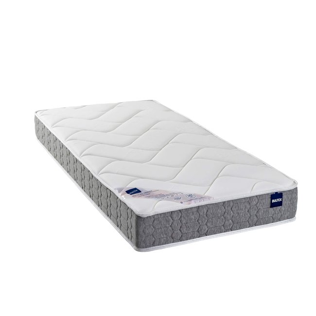 Matelas mousse nano confort ferme TRACKY Couleur blanc <span itemprop=