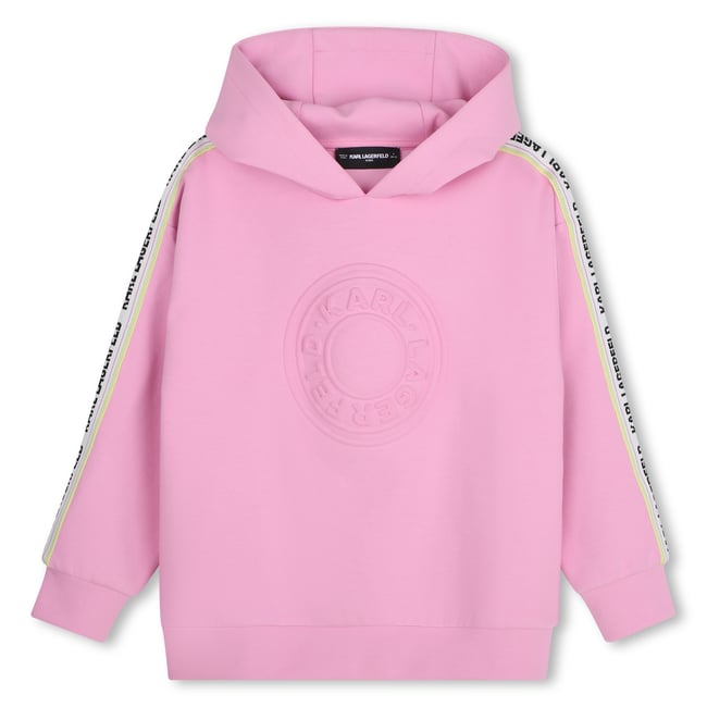 Sweat à capuche pink frosting <span itemprop=