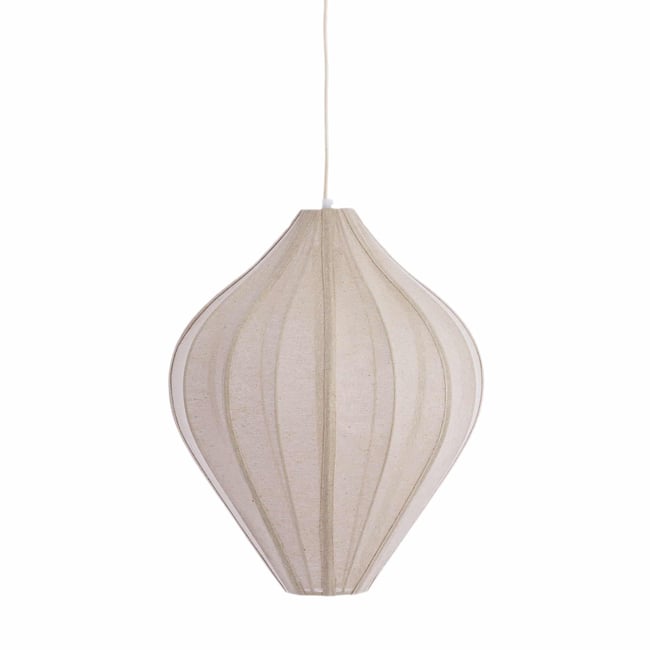 Suspension Textile PASTO Couleur naturel <span itemprop=