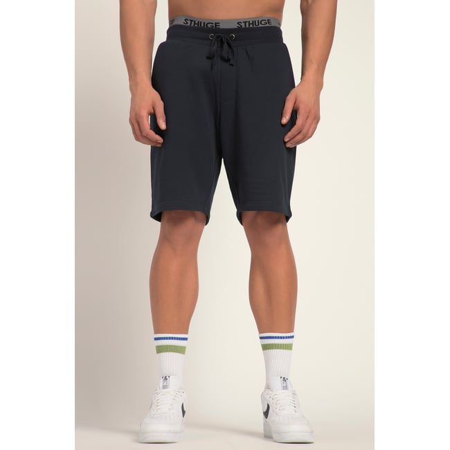 Bermuda en molleton, taille élastique - STHUGE