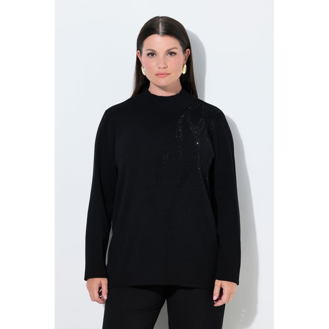 Pull avec petites pierres fantaisie - ULLA POPKEN