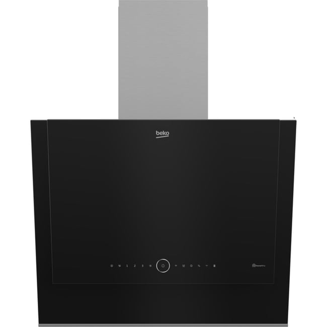 Hotte décorative murale inclinée BHCA67841BBHSI - BEKO