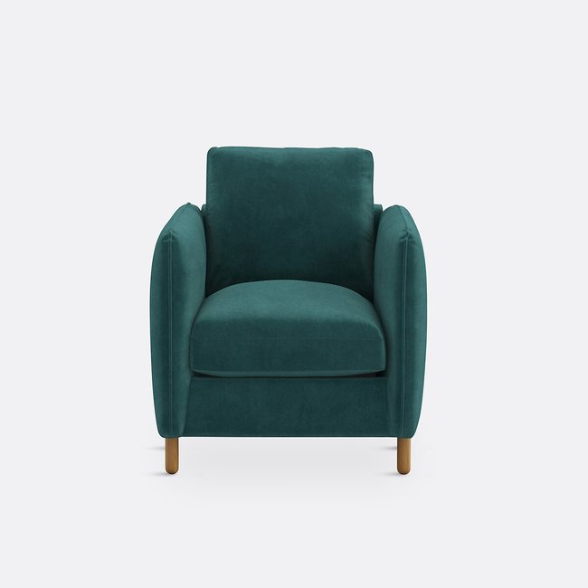 Sillón de terciopelo, Lomeo - LA REDOUTE INTERIEURS