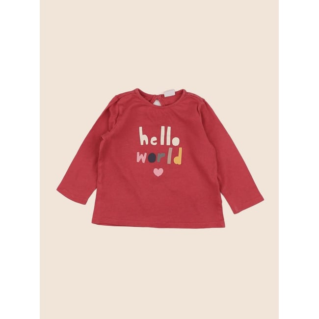 Tee-shirt - Très bon état rose <span itemprop=