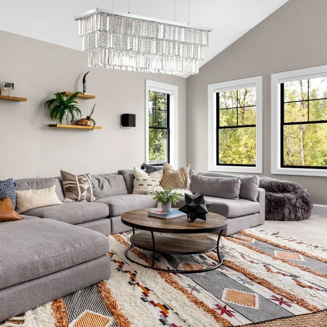 Lustre    MARTINEZ Couleur gris <span itemprop=