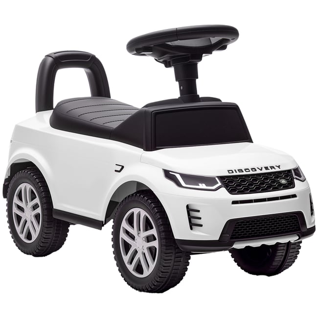 Voiture à glissière pour enfants PP et acier blanc <span itemprop=