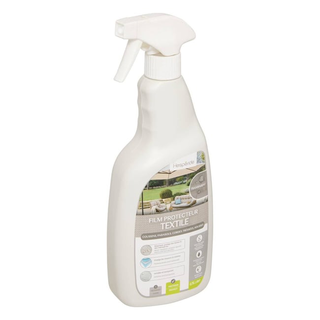 Spray imperméabilisant pour textile extérieur 75cl blanc <span itemprop=
