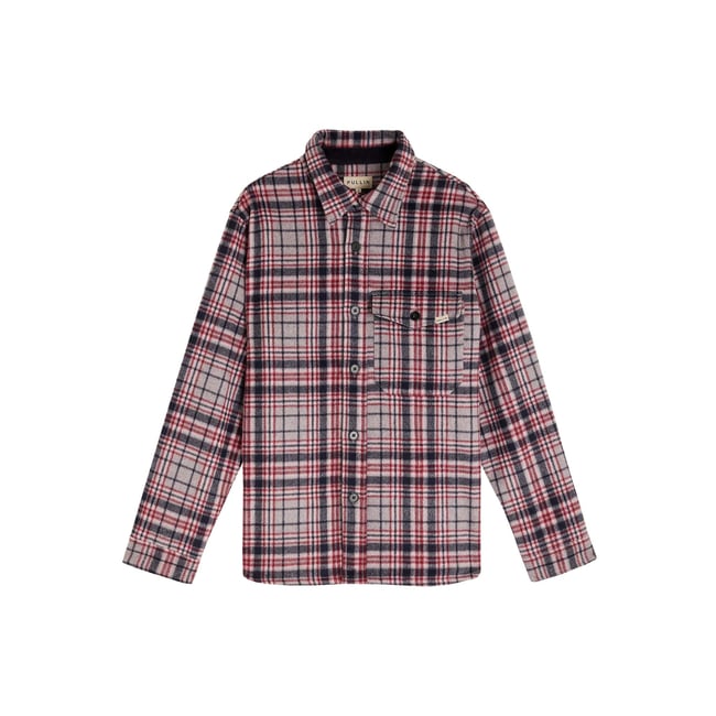 SURCHEMISE OVER LIGHTRED multicolore <span itemprop=